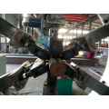 Conical Pole Shut and Welding Machine